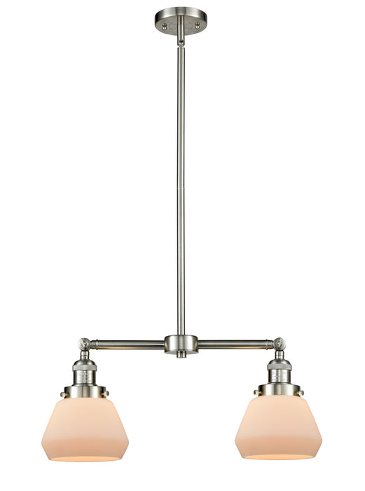 Innovations 209-SN-G171-LED LED Island Pendant, Brushed Satin Nickel