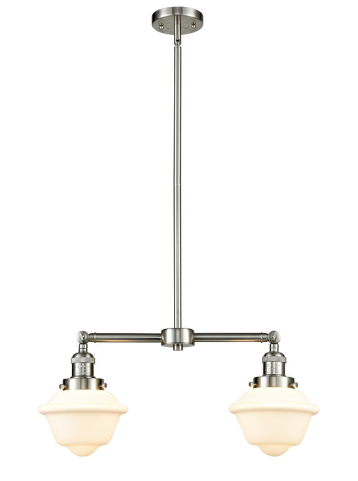 Innovations 209-SN-G531-LED LED Island Pendant, Brushed Satin Nickel