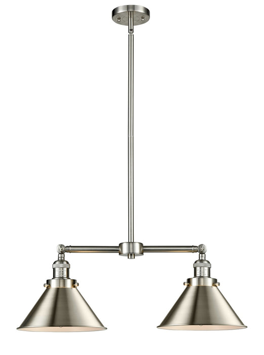 Innovations 209-SN-M10-SN-LED LED Island Pendant, Brushed Satin Nickel