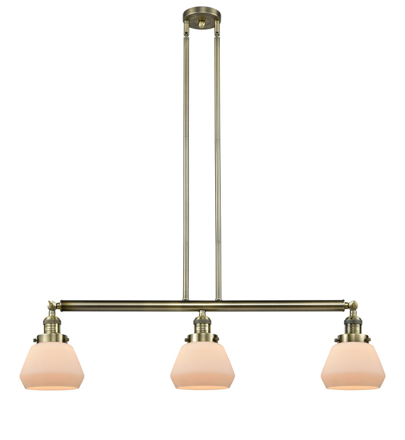 Innovations 213-AB-G171-LED LED Island Pendant, Antique Brass
