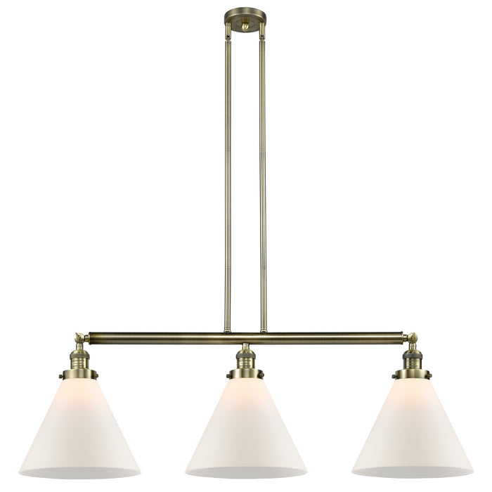 Innovations 213-AB-G41-L-LED LED Island Pendant, Antique Brass