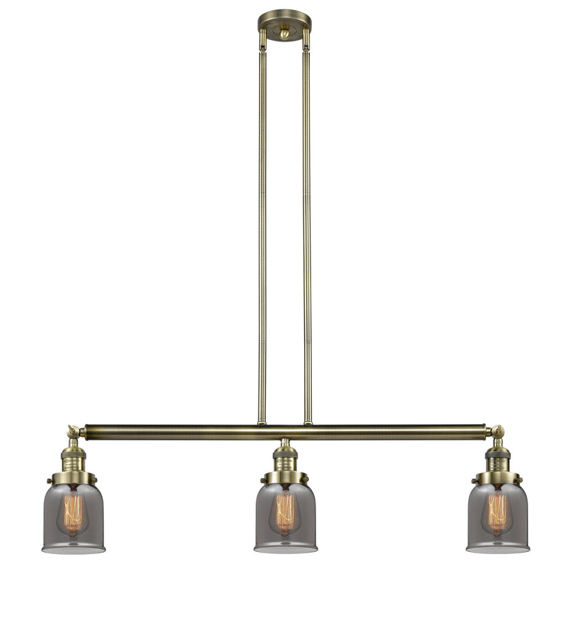 Innovations 213-AB-G53-LED LED Island Pendant, Antique Brass