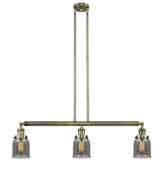 Innovations 213-AB-G53-LED LED Island Pendant, Antique Brass