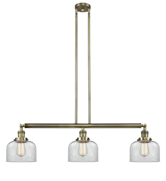 Innovations 213-AB-G72-LED LED Island Pendant, Antique Brass