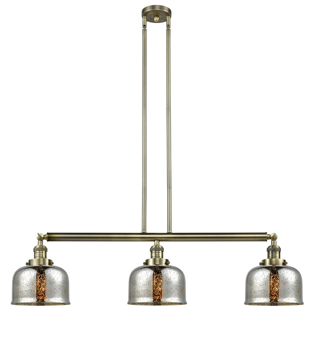 Innovations 213-AB-G78-LED LED Island Pendant, Antique Brass