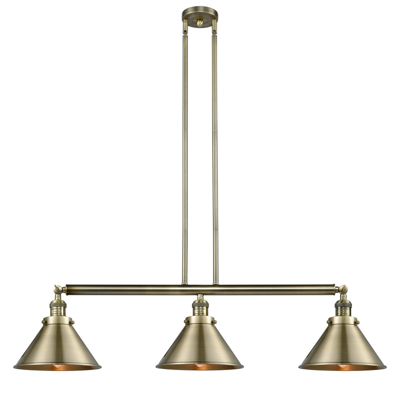 Innovations 213-AB-M10-AB-LED LED Island Pendant, Antique Brass