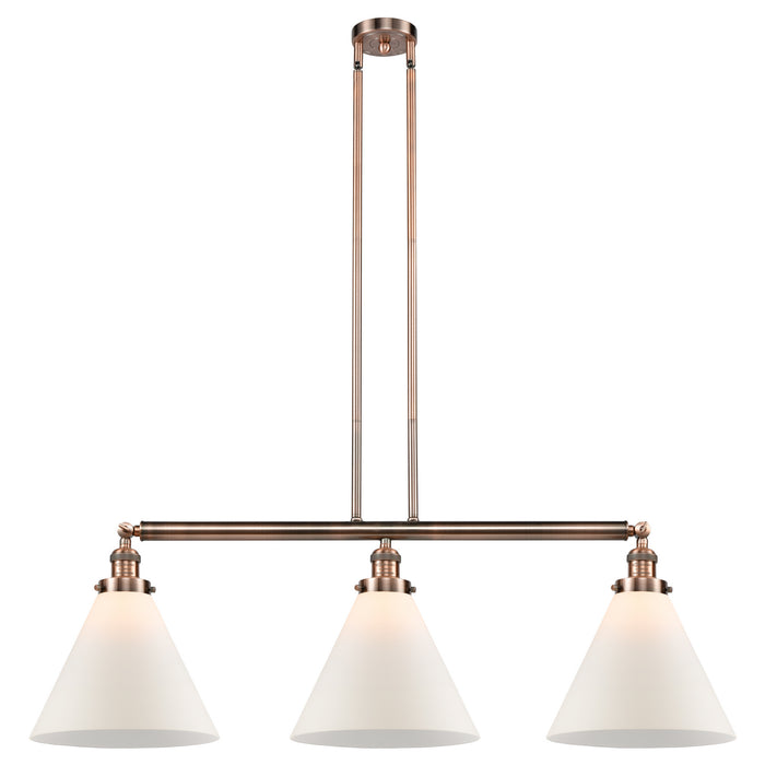 Innovations 213-AC-G41-L-LED LED Island Pendant, Antique Copper