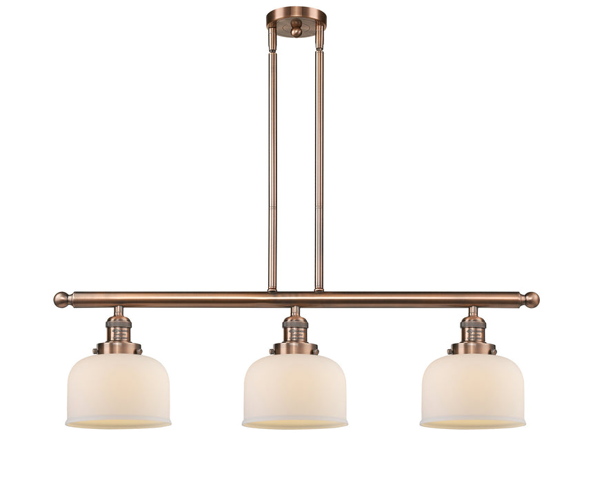 Innovations 213-AC-G71-LED LED Island Pendant, Antique Copper