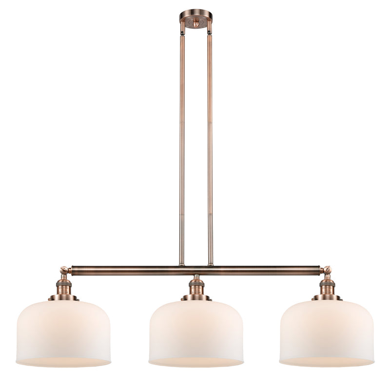 Innovations 213-AC-G71-L-LED LED Island Pendant, Antique Copper
