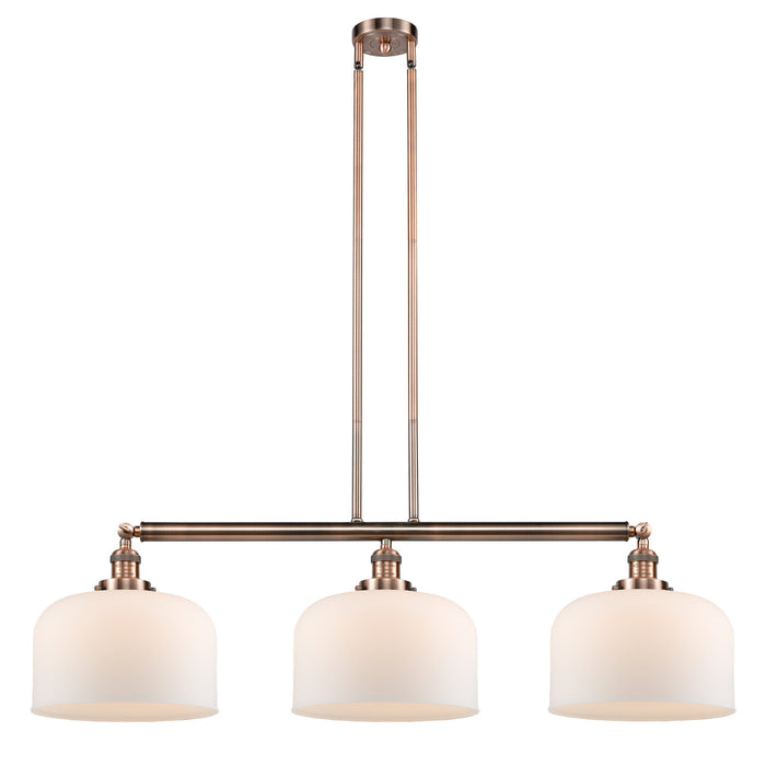 Innovations 213-AC-G71-L-LED LED Island Pendant, Antique Copper