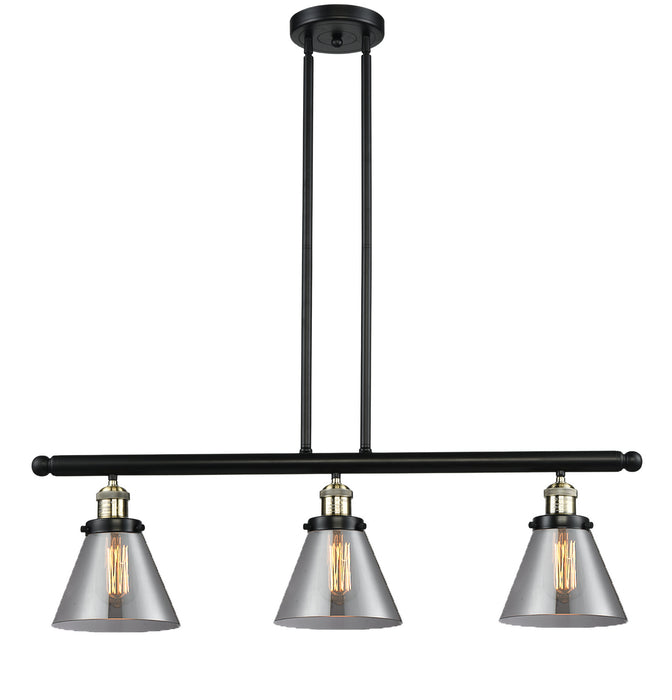 Innovations 213-BAB-G43-LED LED Island Pendant, Black Antique Brass