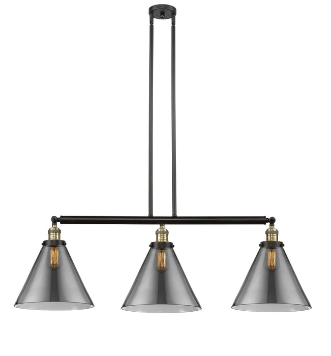 Innovations 213-BAB-G43-L-LED LED Island Pendant, Black Antique Brass