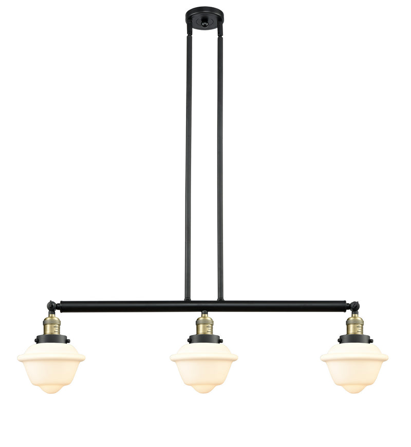 Innovations 213-BAB-G531-LED LED Island Pendant, Black Antique Brass