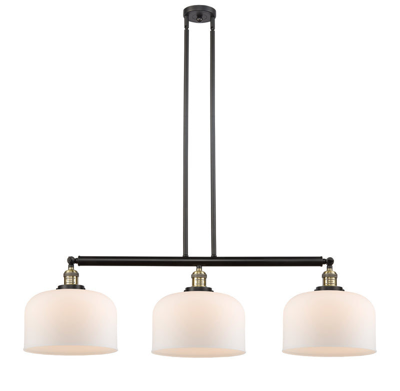 Innovations 213-BAB-G71-L-LED LED Island Pendant, Black Antique Brass