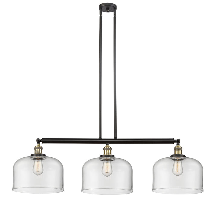 Innovations 213-BAB-G72-L-LED LED Island Pendant, Black Antique Brass
