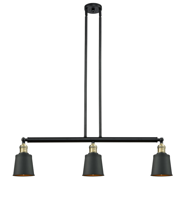 Innovations 213-BAB-M6 Three Light Island Pendant, Black Antique Brass