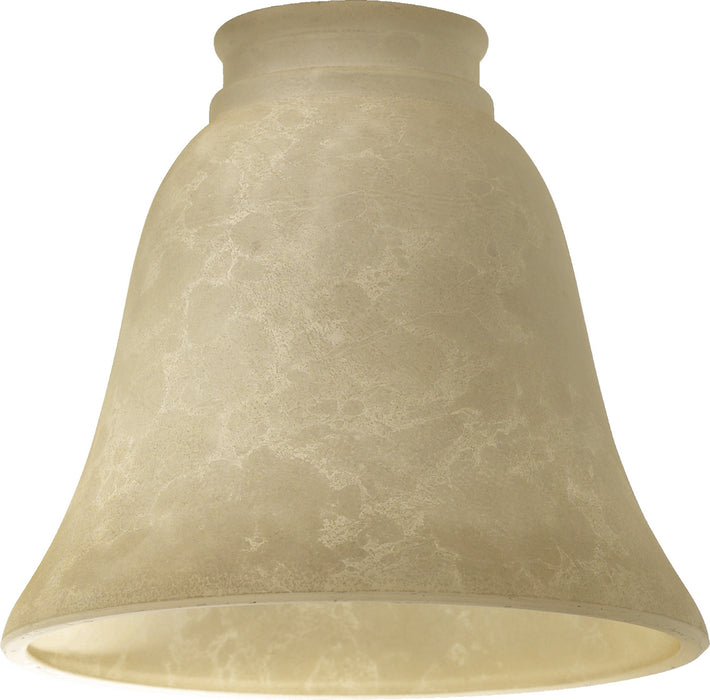 Quorum 2812E Glass, Cream Mottled Scavo