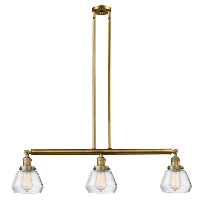 Innovations 213-BB-G172-LED LED Island Pendant, Brushed Brass