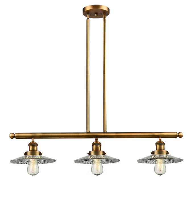 Innovations 213-BB-G2-LED LED Island Pendant, Brushed Brass