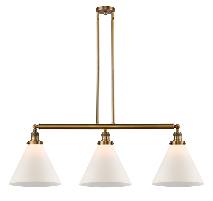 Innovations 213-BB-G41-L-LED LED Island Pendant, Brushed Brass