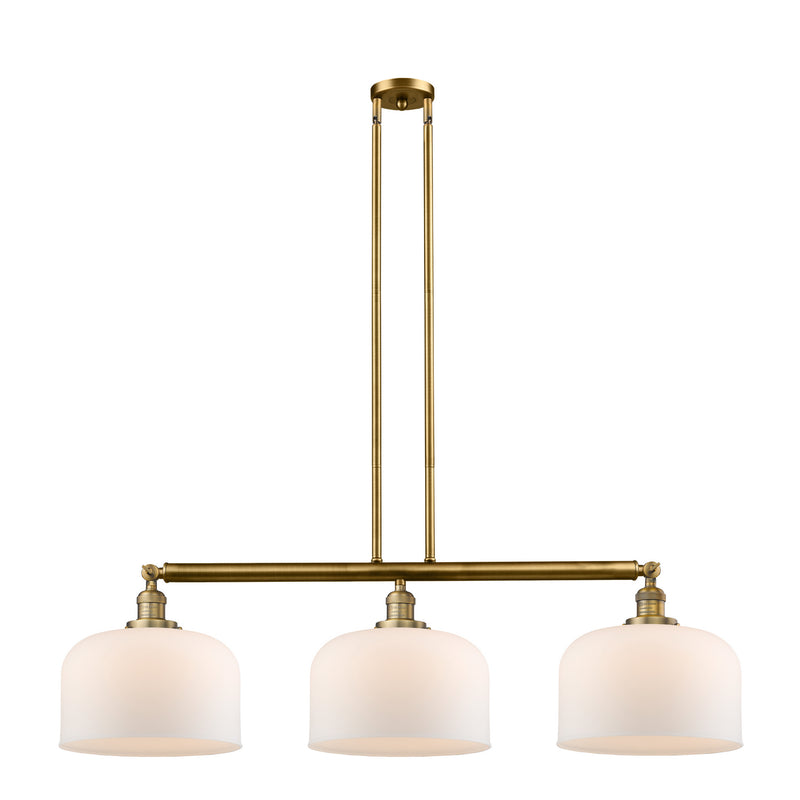 Innovations 213-BB-G71-L-LED LED Island Pendant, Brushed Brass