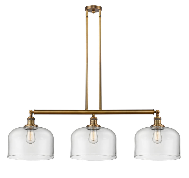 Innovations 213-BB-G72-L-LED LED Island Pendant, Brushed Brass