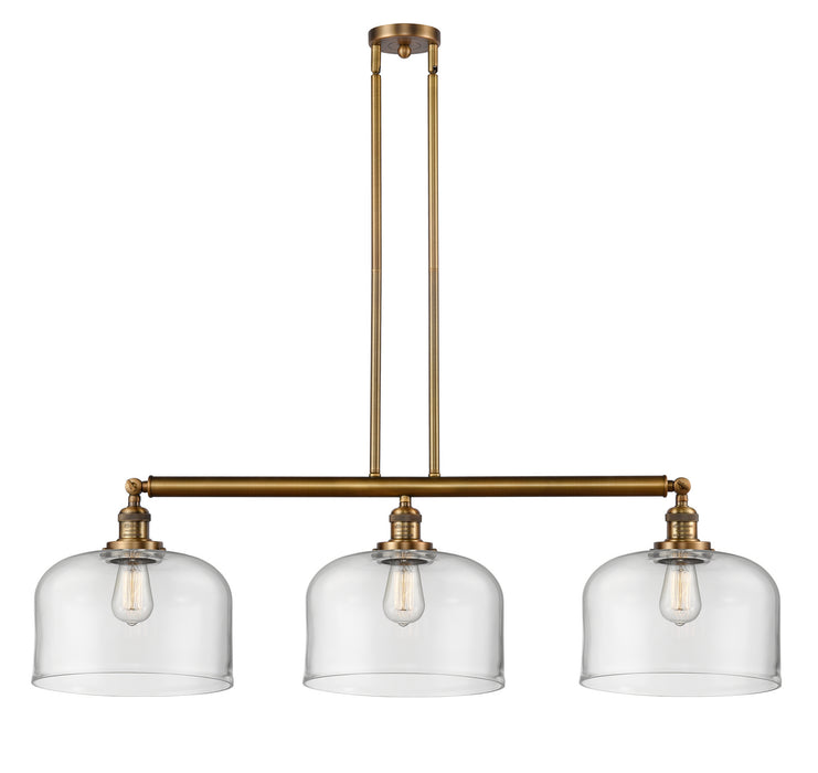 Innovations 213-BB-G72-L-LED LED Island Pendant, Brushed Brass