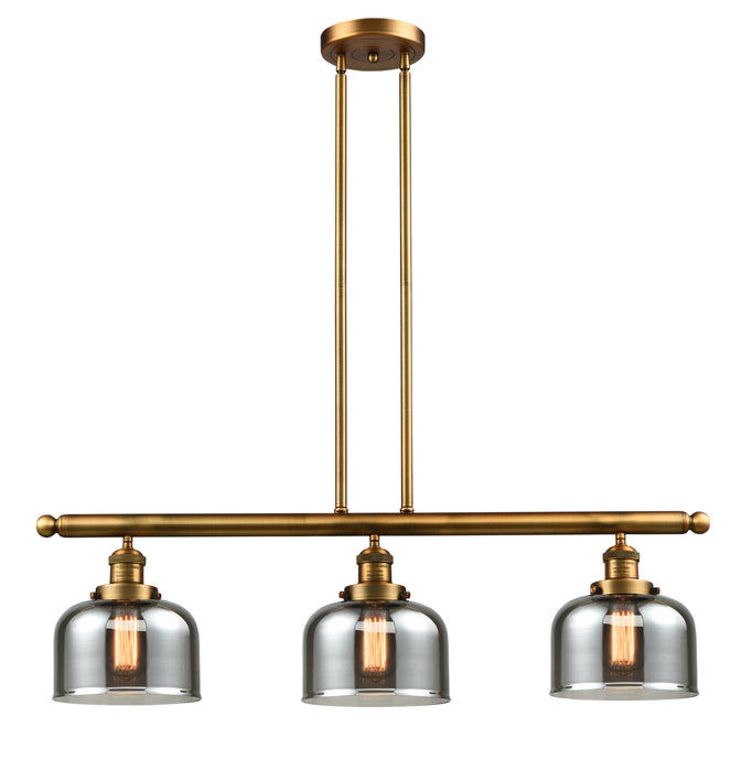 Innovations 213-BB-G73-LED LED Island Pendant, Brushed Brass