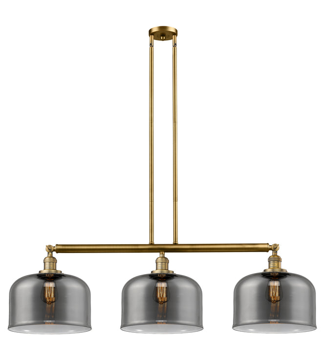 Innovations 213-BB-G73-L-LED LED Island Pendant, Brushed Brass