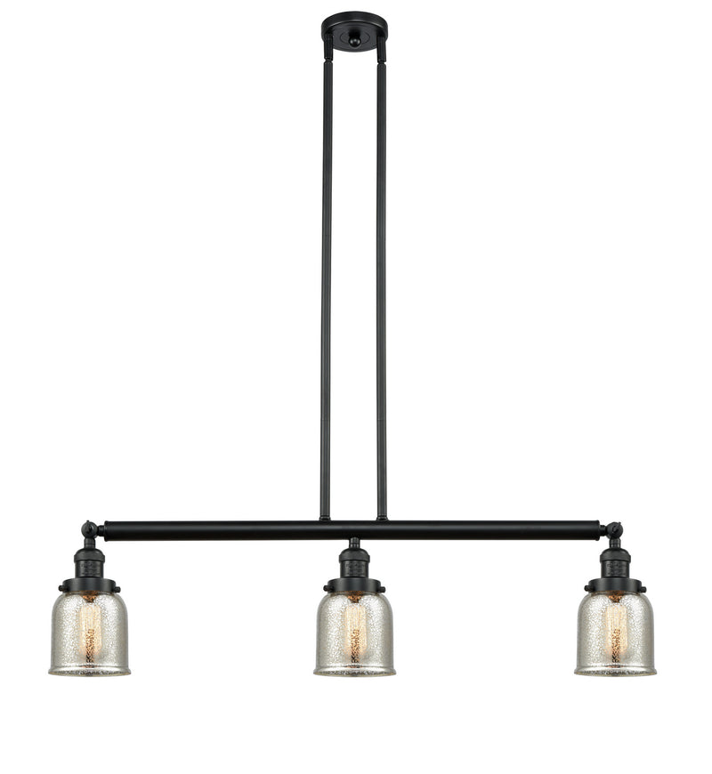 Innovations 213-BK-G58-LED LED Island Pendant, Matte Black