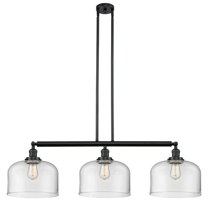 Innovations 213-BK-G72-L-LED LED Island Pendant, Matte Black