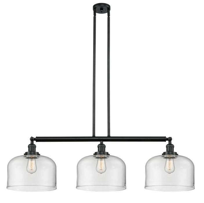 Innovations 213-BK-G72-L-LED LED Island Pendant, Matte Black