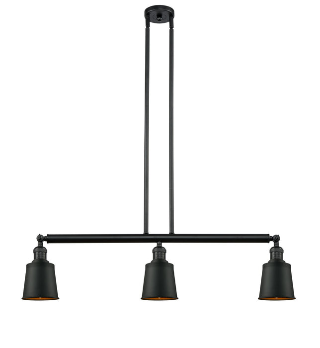 Innovations 213-BK-M9-BK Three Light Island Pendant, Matte Black
