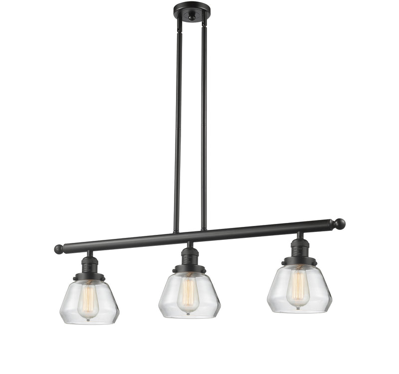 Innovations 213-OB-G172-LED LED Island Pendant, Oil Rubbed Bronze
