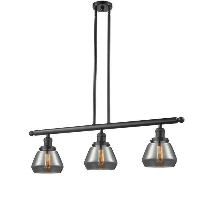 Innovations 213-OB-G173-LED LED Island Pendant, Oil Rubbed Bronze