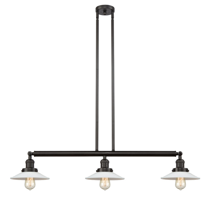 Innovations 213-OB-G1-LED LED Island Pendant, Oil Rubbed Bronze