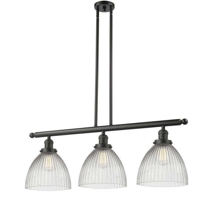 Innovations 213-OB-G222-LED LED Island Pendant, Oil Rubbed Bronze