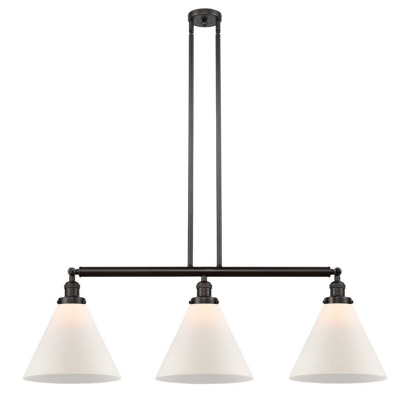 Innovations 213-OB-G41-L-LED LED Island Pendant, Oil Rubbed Bronze
