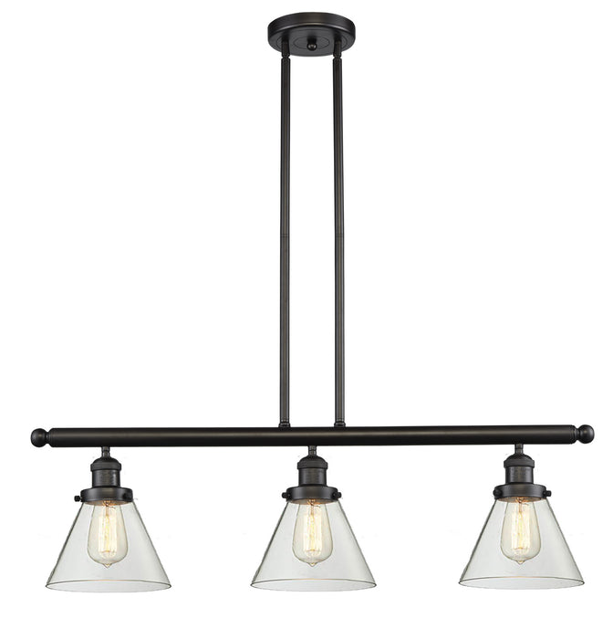 Innovations 213-OB-G42-LED LED Island Pendant, Oil Rubbed Bronze