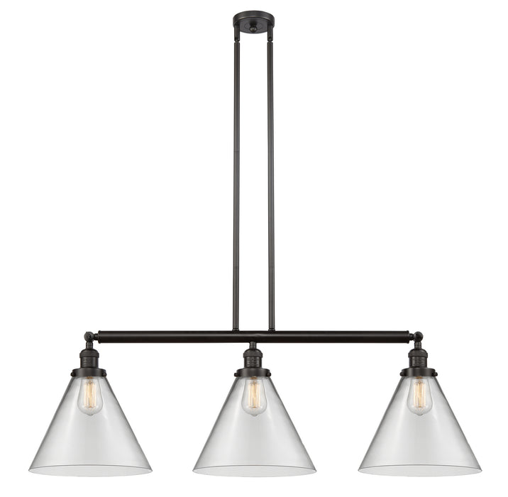 Innovations 213-OB-G42-L-LED LED Island Pendant, Oil Rubbed Bronze
