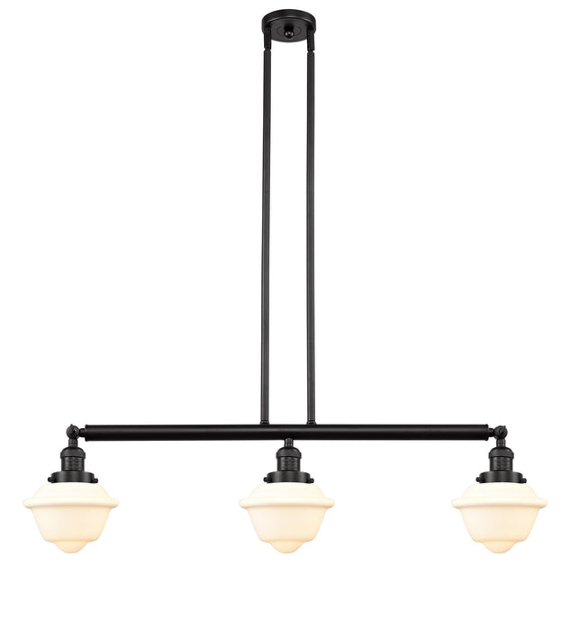 Innovations 213-OB-G531 Three Light Island Pendant, Oil Rubbed Bronze