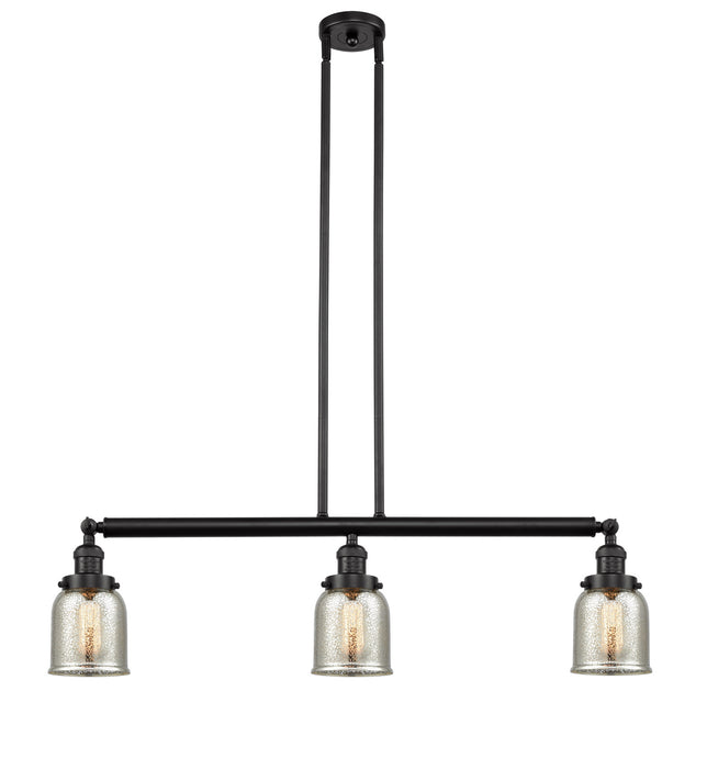 Innovations 213-OB-G58 Three Light Island Pendant, Oil Rubbed Bronze