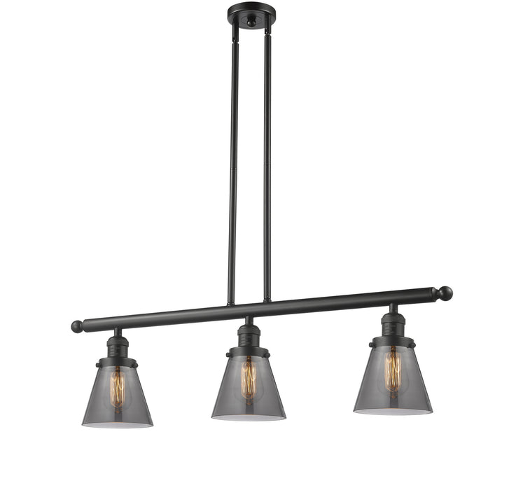 Innovations 213-OB-G63-LED LED Island Pendant, Oil Rubbed Bronze