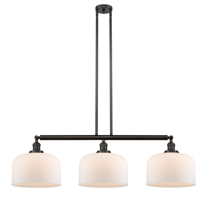 Innovations 213-OB-G71-L Three Light Island Pendant, Oil Rubbed Bronze