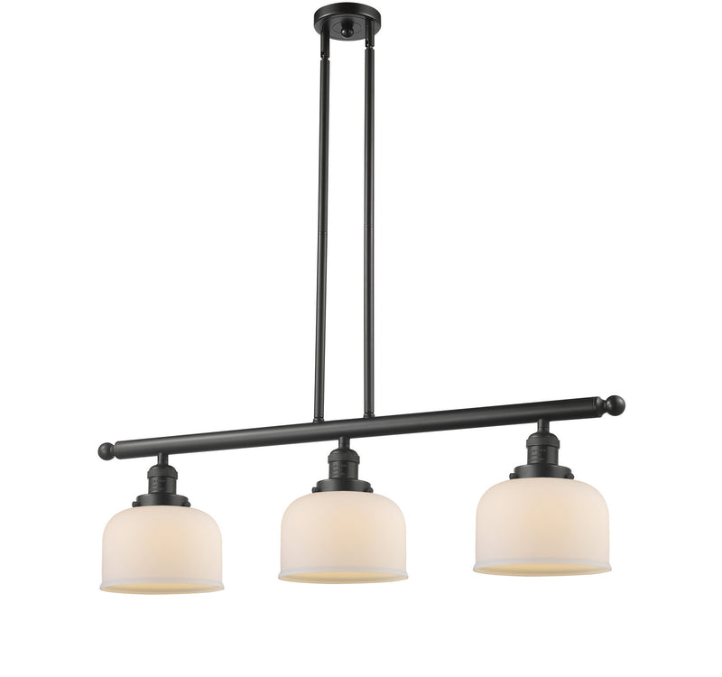 Innovations 213-OB-G71-LED LED Island Pendant, Oil Rubbed Bronze