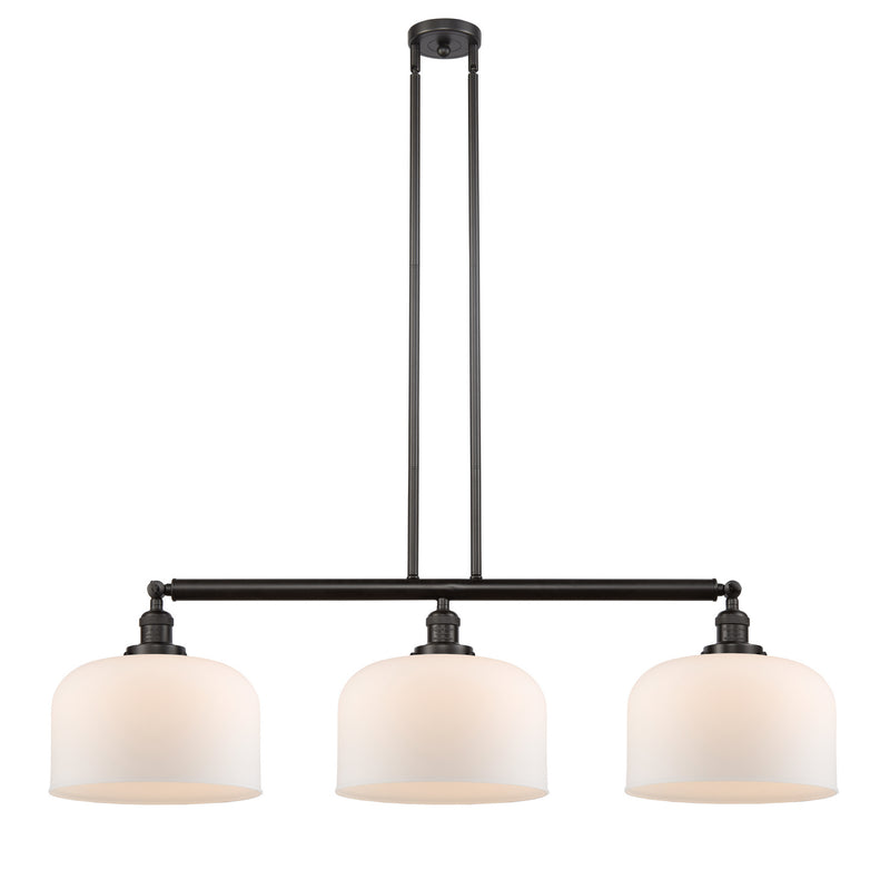 Innovations 213-OB-G71-L-LED LED Island Pendant, Oil Rubbed Bronze