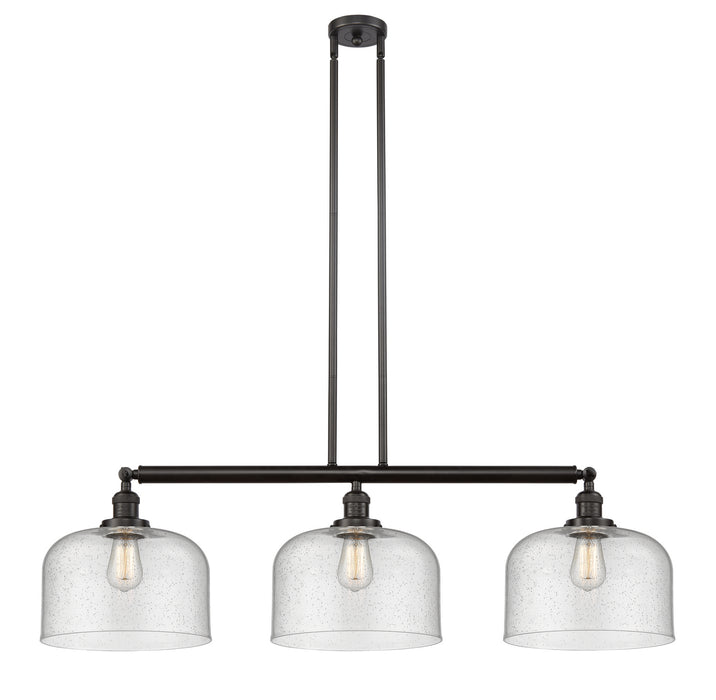 Innovations 213-OB-G74-L-LED LED Island Pendant, Oil Rubbed Bronze