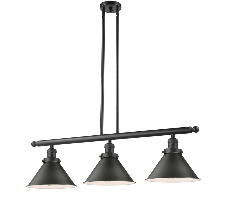 Innovations 213-OB-M10-OB Three Light Island Pendant, Oil Rubbed Bronze