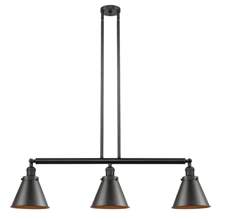 Innovations 213-OB-M13-OB-LED LED Island Pendant, Oil Rubbed Bronze