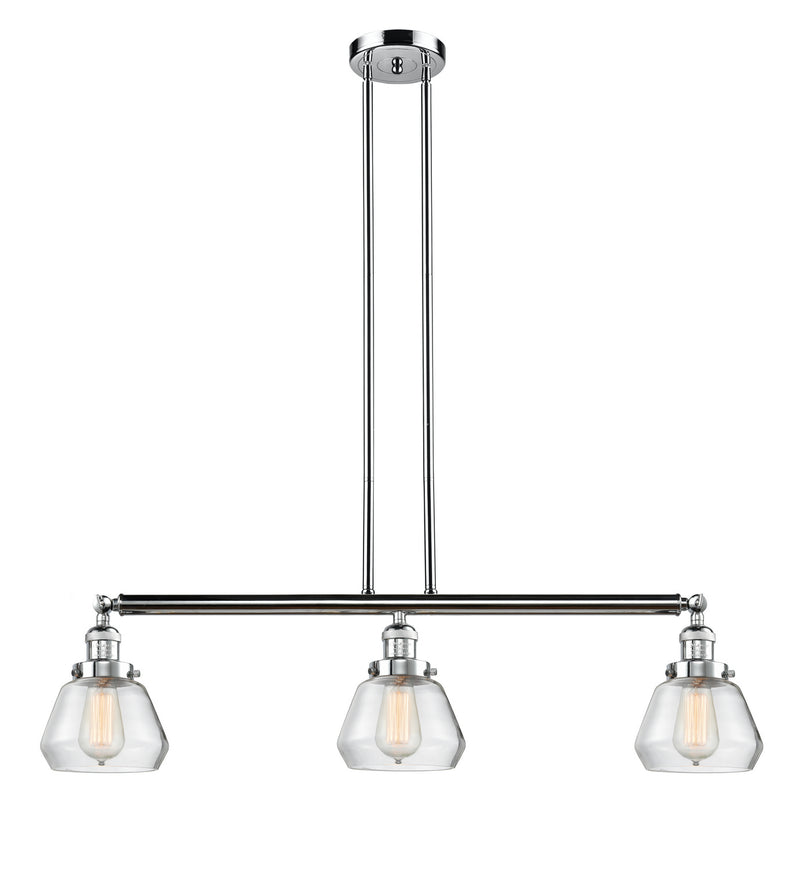 Innovations 213-PC-G172-LED LED Island Pendant, Polished Chrome